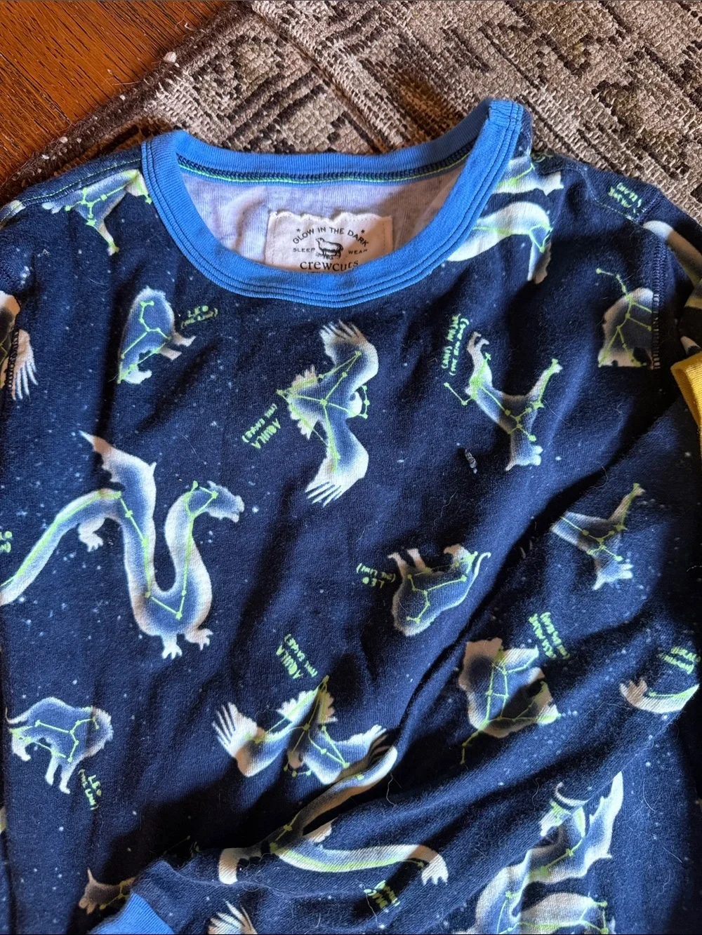 Lot of 3 size 10y Kids Dino constellation and Controller Two-Piece Pajama Set